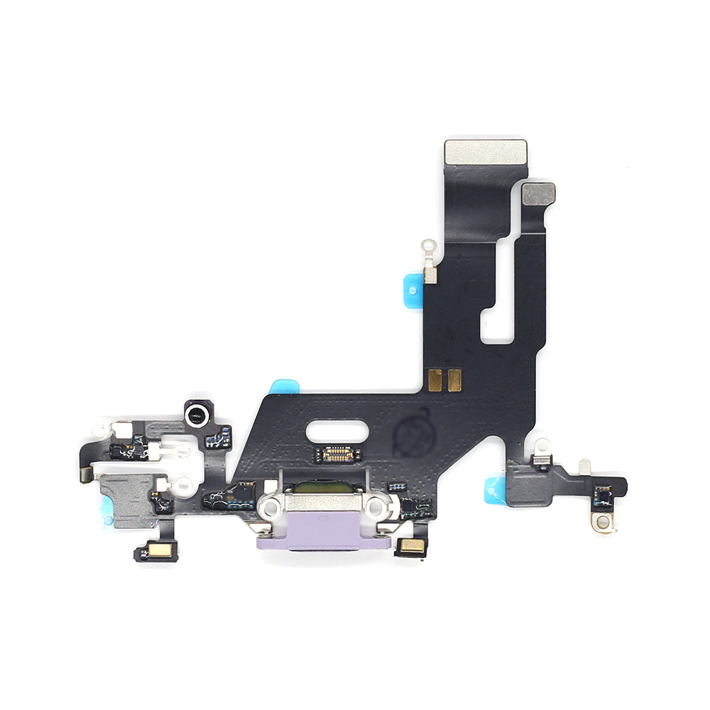 For Apple iPhone 11 System Charging Flex Purple Pulled