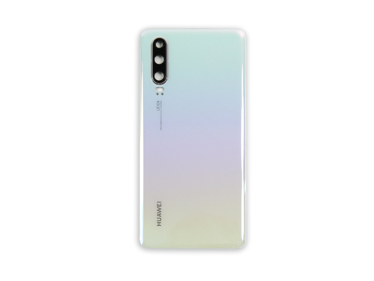Huawei P30 Back Cover With Lens Pearl White OEM