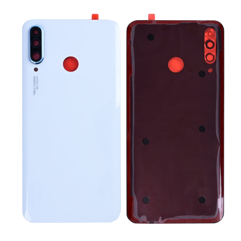 Huawei P30 Lite Back Cover Pearl White 24MP (+ Lens) OEM