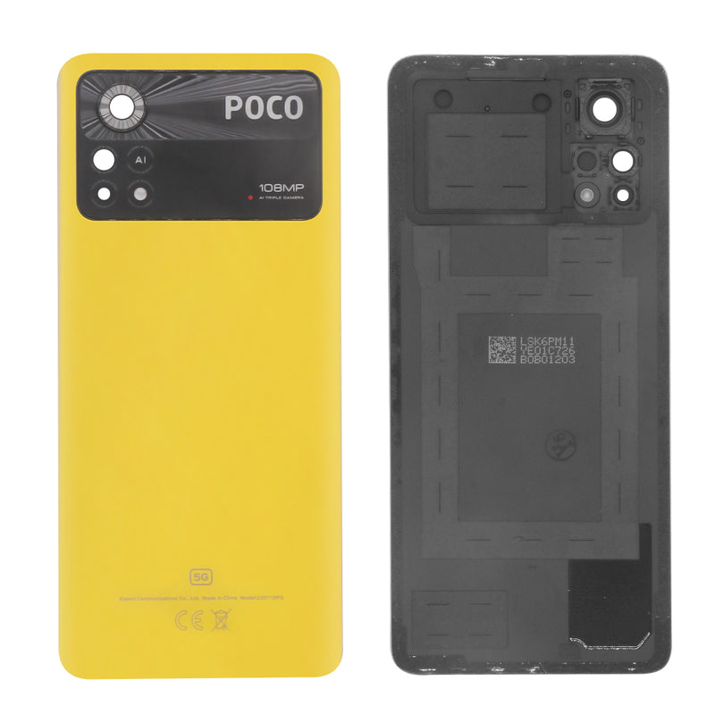 Xiaomi Poco X4 Pro 5G Back Cover Poco Yellow OEM