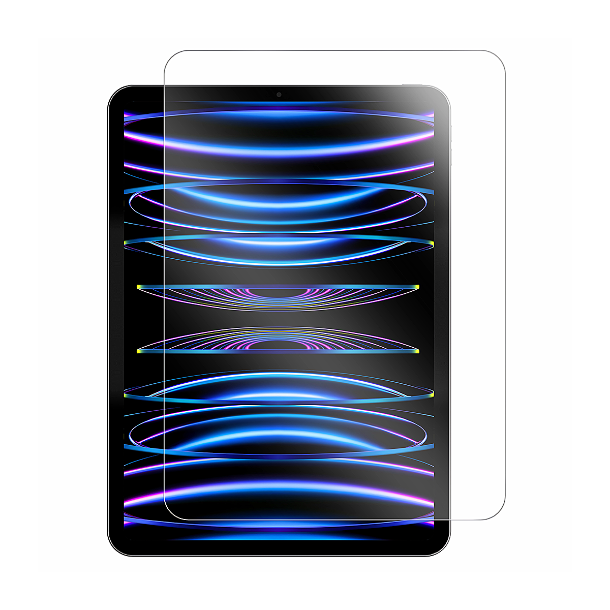 Rixus Screen Guard For Apple iPad 10 10.9 inch (2022), iPad 11 (2025), iPad 12 (2026) Clear
