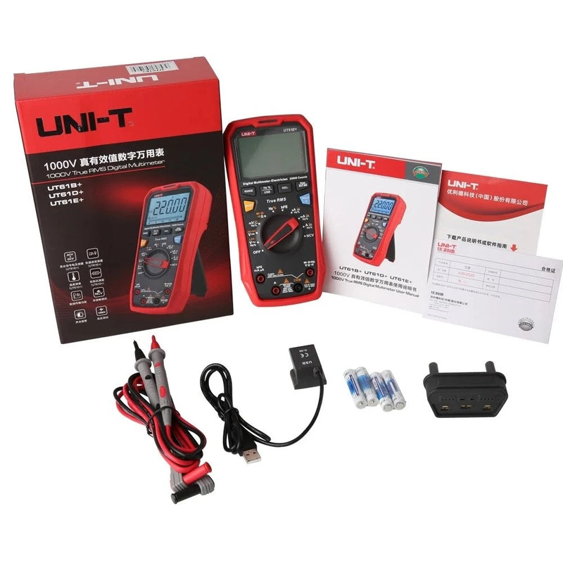 Uni-T UT61E+ Digital Multimeter With Connection USB