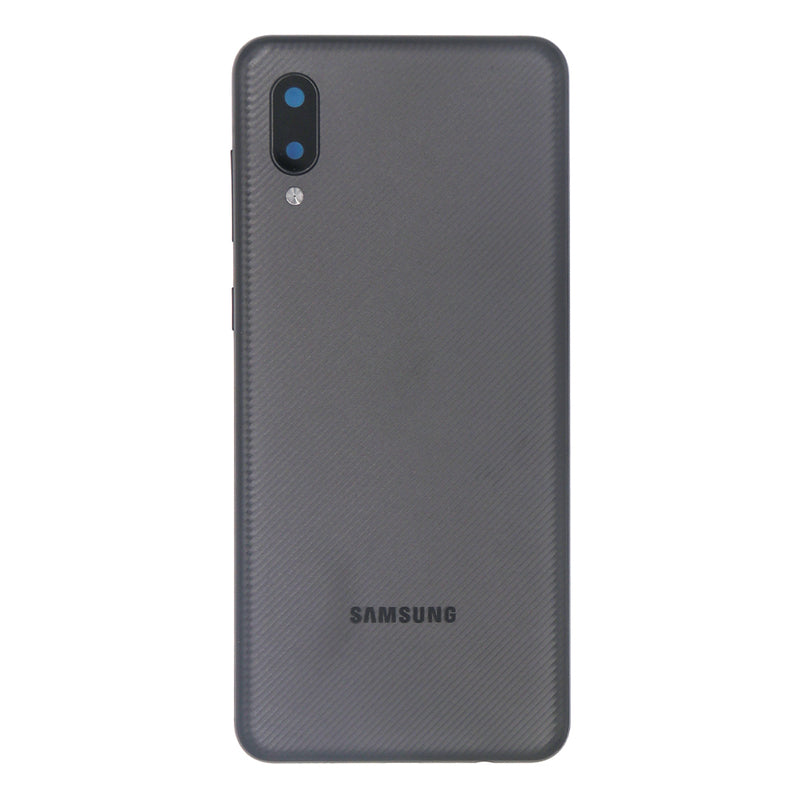 Samsung Galaxy A02 A022F Back Cover Black With Lens (OEM)