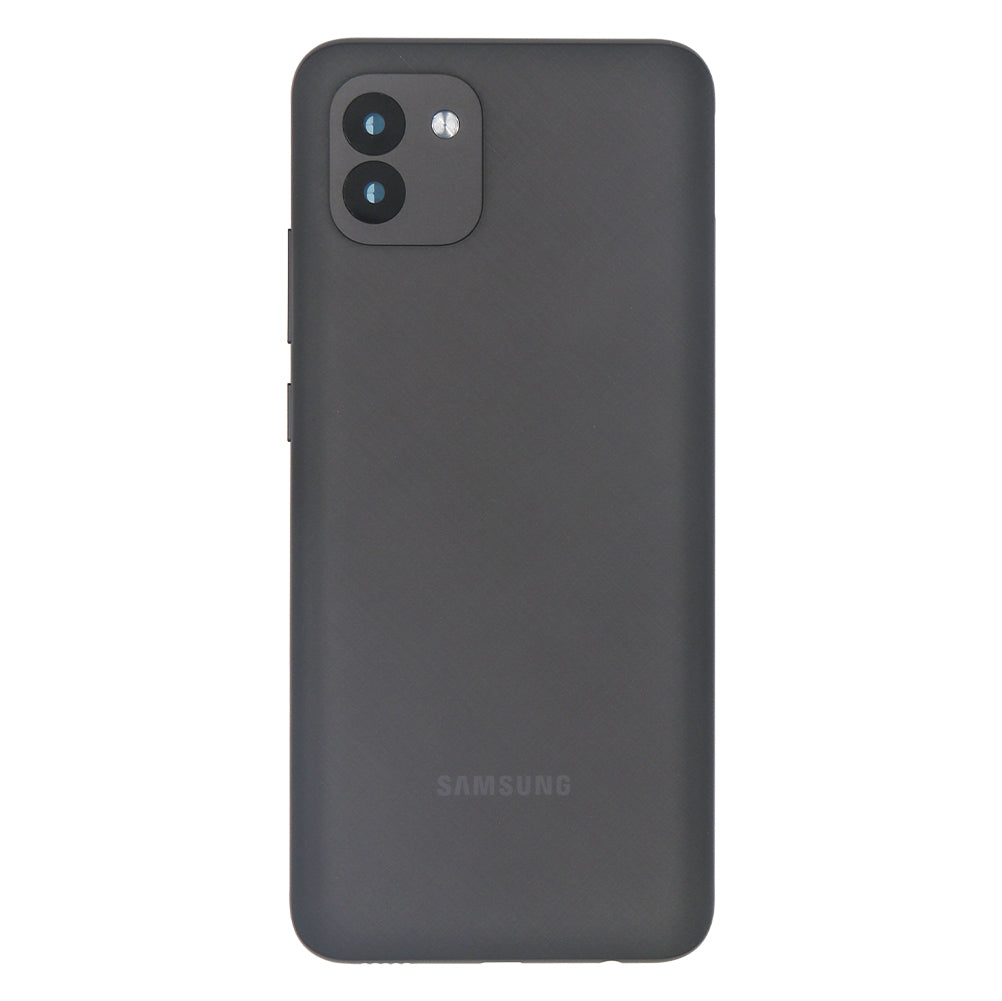 Samsung Galaxy A03 A035F Back Cover With Lens Black OEM