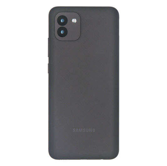 Samsung Galaxy A03 A035F Back Cover With Lens Black OEM