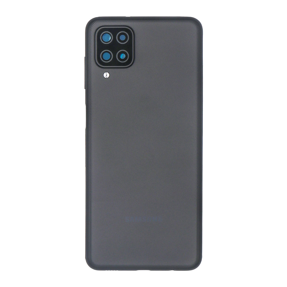 Samsung Galaxy A12 Nacho A127F Back Cover With Lens Black OEM