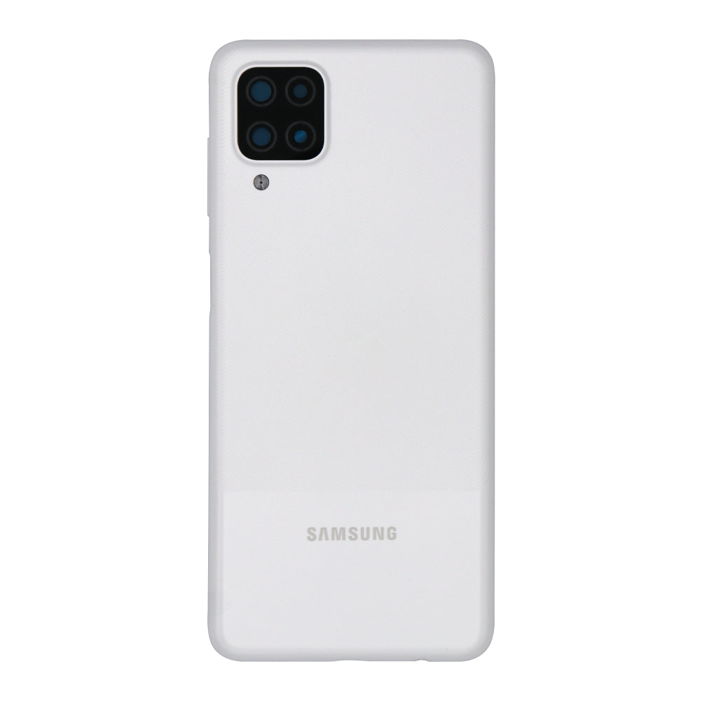 Samsung Galaxy A12 Nacho A127F Back Cover With Lens White OEM
