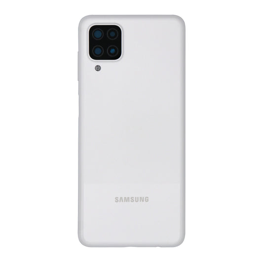 Samsung Galaxy A12 Nacho A127F Back Cover With Lens White OEM