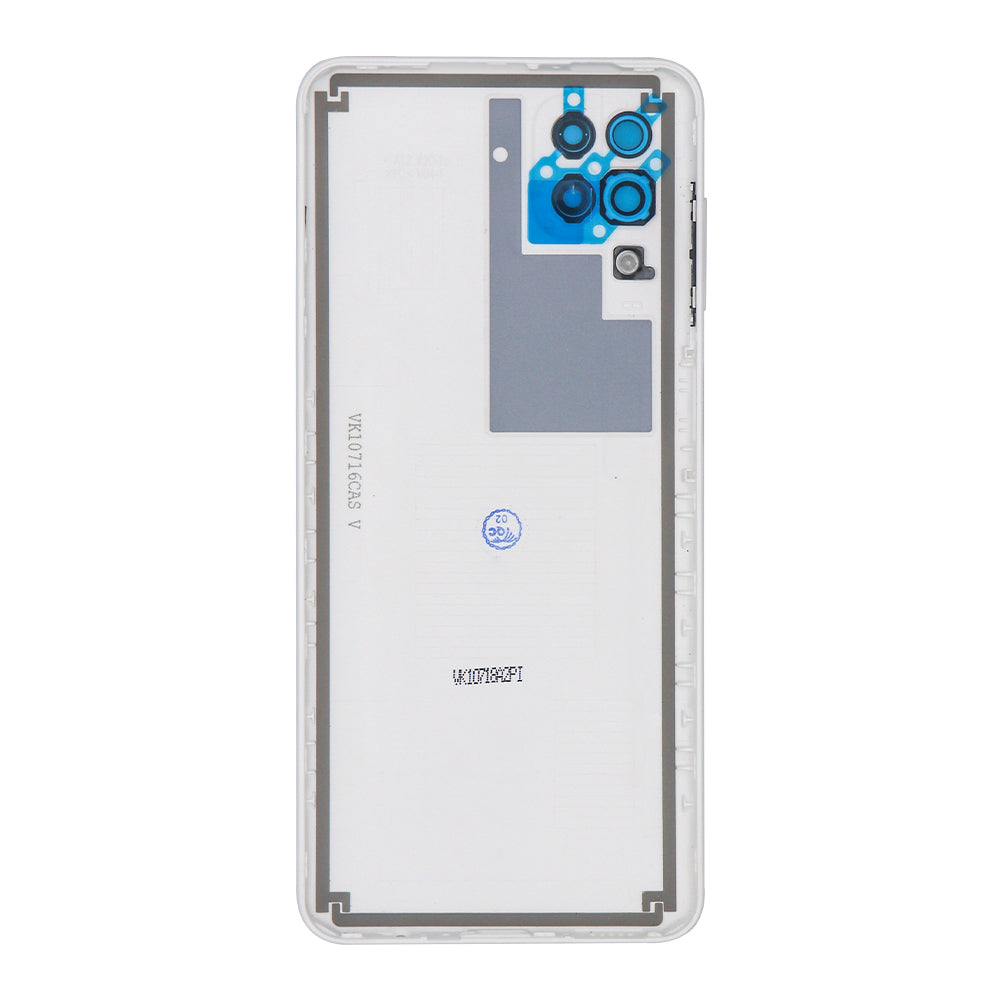 Samsung Galaxy A12 Nacho A127F Back Cover With Lens White OEM