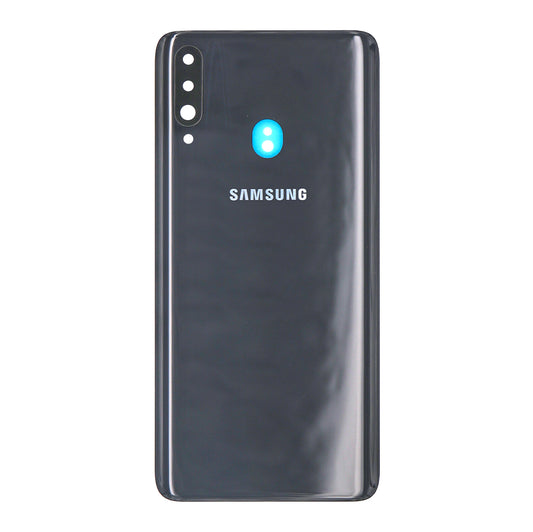 Samsung Galaxy A20s A207F Back Cover With Lens Black OEM