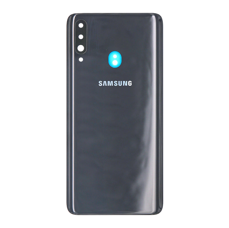 Samsung Galaxy A20s A207F Back Cover Black With Lens (OEM)