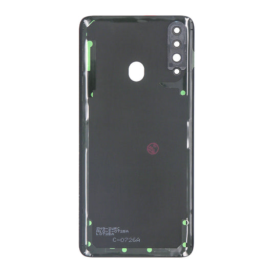 Samsung Galaxy A20s A207F Back Cover With Lens Blue OEM
