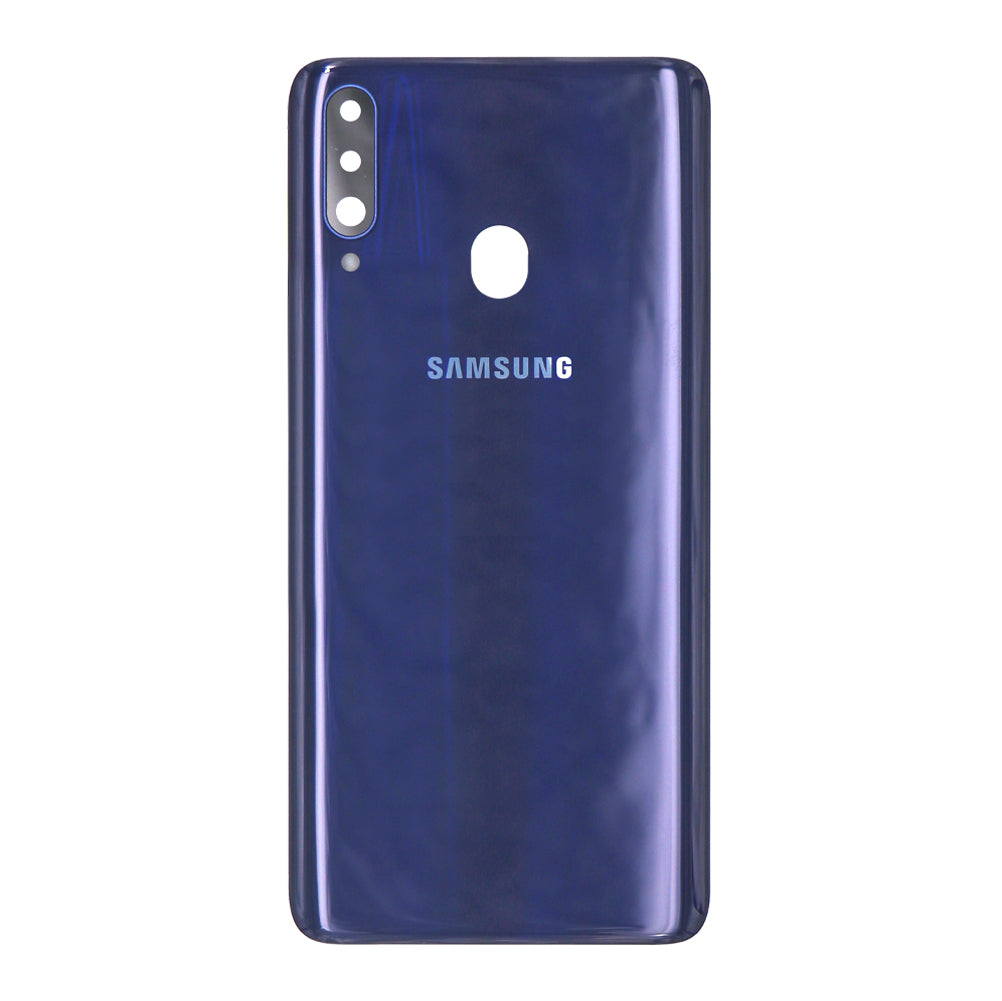 Samsung Galaxy A20s A207F Back Cover With Lens Blue OEM