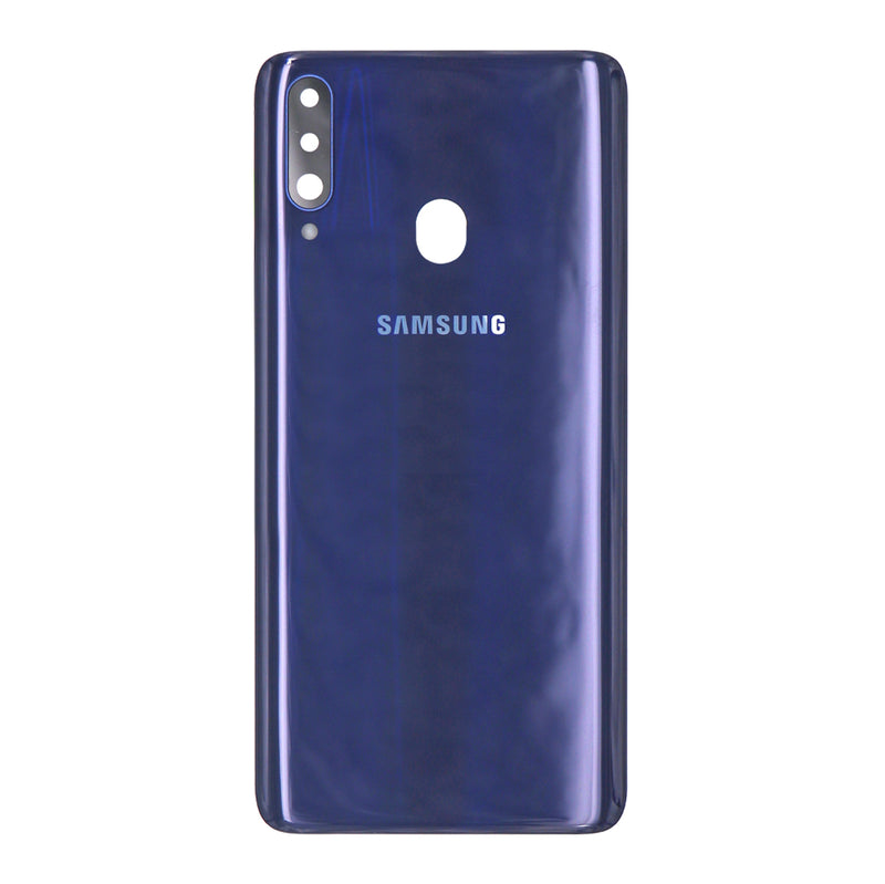 Samsung Galaxy A20s A207F Back Cover Blue With Lens (OEM)