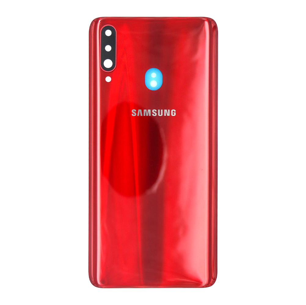 Samsung Galaxy A20s A207F Back Cover With Lens Red OEM