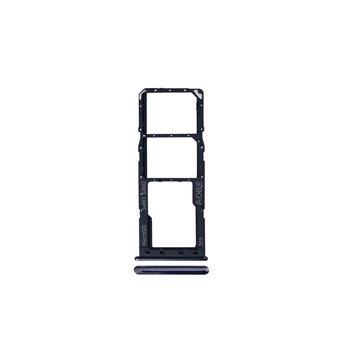 Samsung Galaxy A32 4G A325F Sim Card Holder Awesome Black OEM