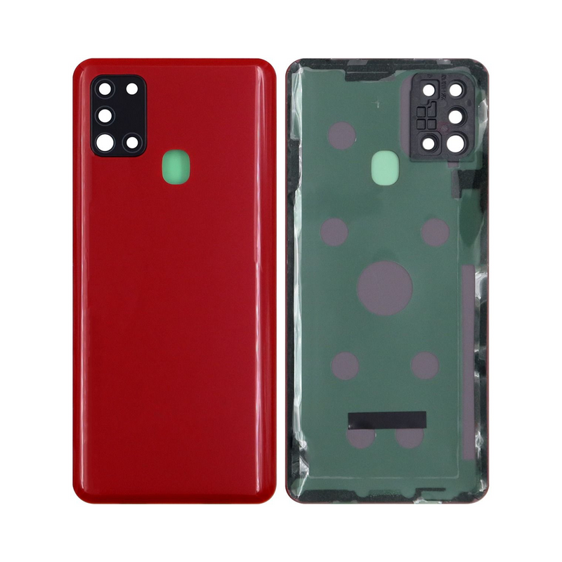 Samsung Galaxy A21s A217F Back Cover Red With Lens (OEM)