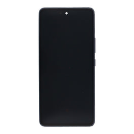 Samsung Galaxy A53 5G A536B Display And Digitizer With Frame Black Service Pack