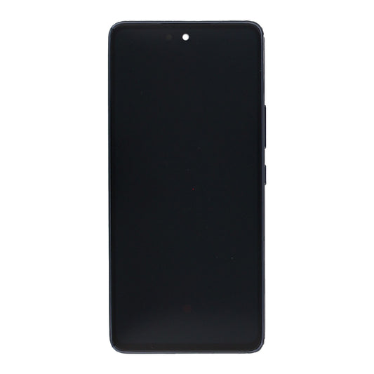 Samsung Galaxy A53 5G A536B Display And Digitizer With Frame Black Service Pack