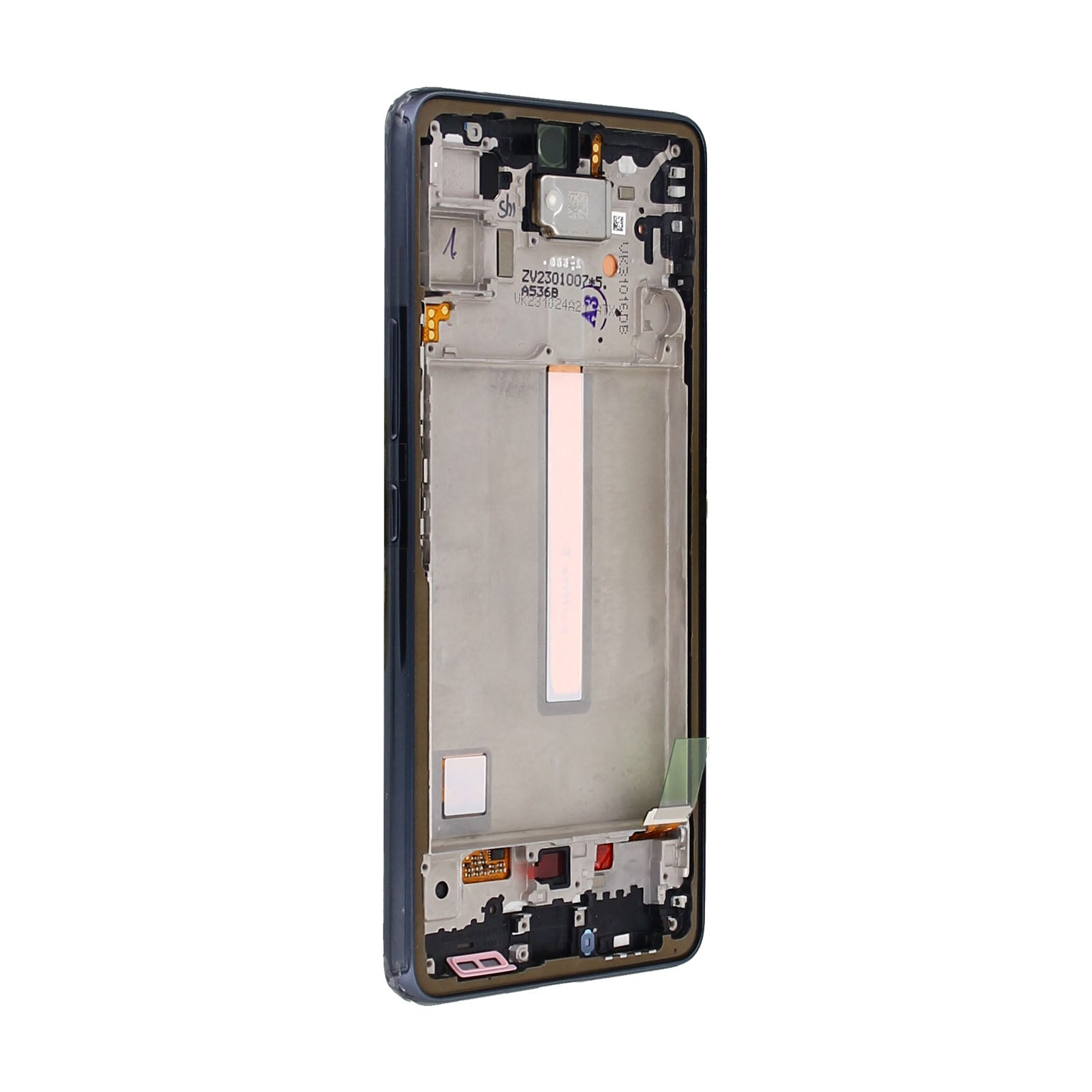 Samsung Galaxy A53 5G A536B Display And Digitizer With Frame Black Service Pack