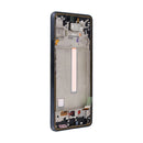 Samsung Galaxy A53 5G A536B Display And Digitizer With Frame Black Service Pack