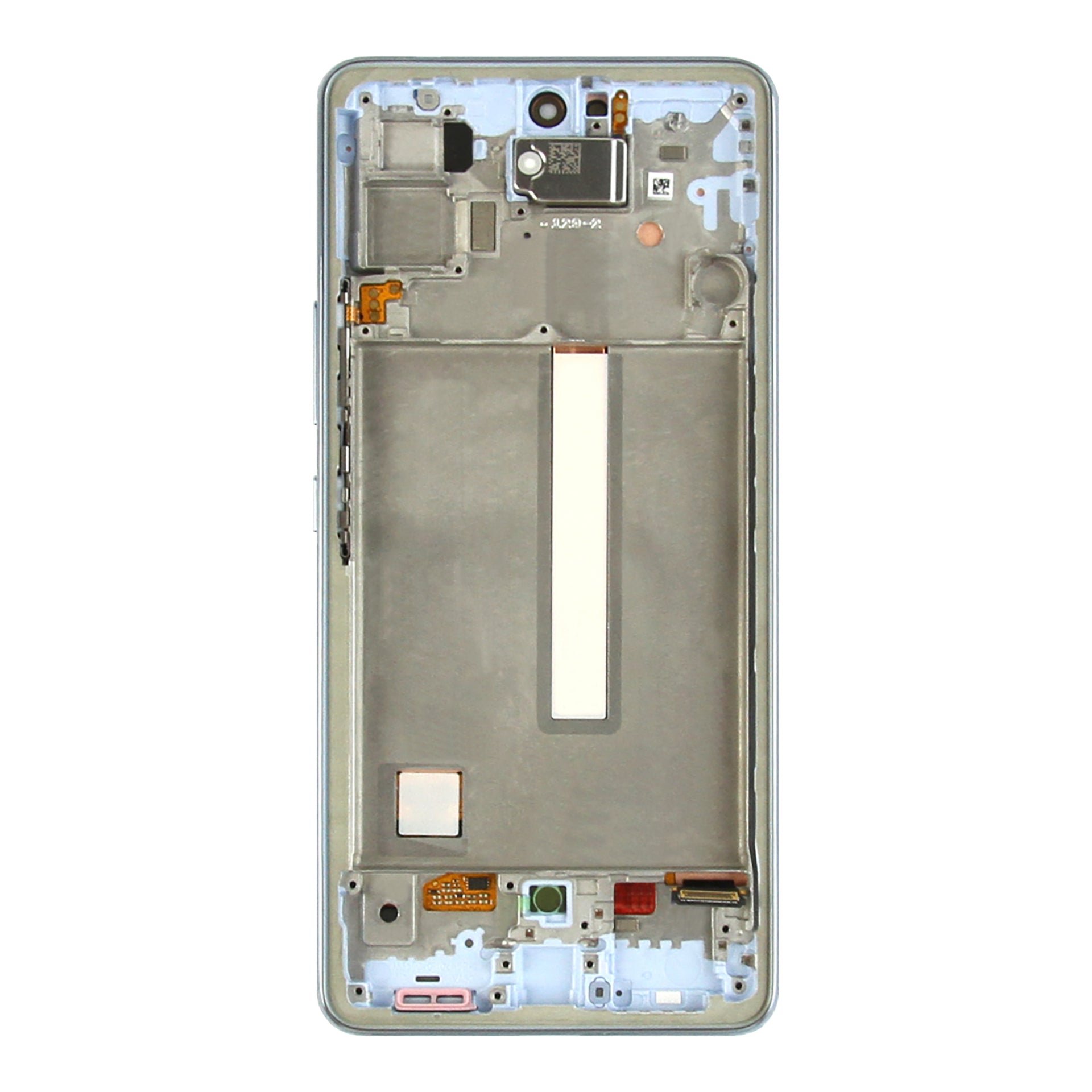 Samsung Galaxy A53 5G A536B Display And Digitizer With Frame Blue Service Pack