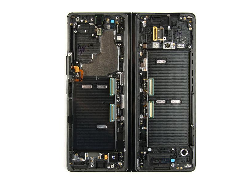 Samsung Galaxy Z Fold2 5G F916B Display And Digitizer Complete Mystic Black With Black Hinge (SP)