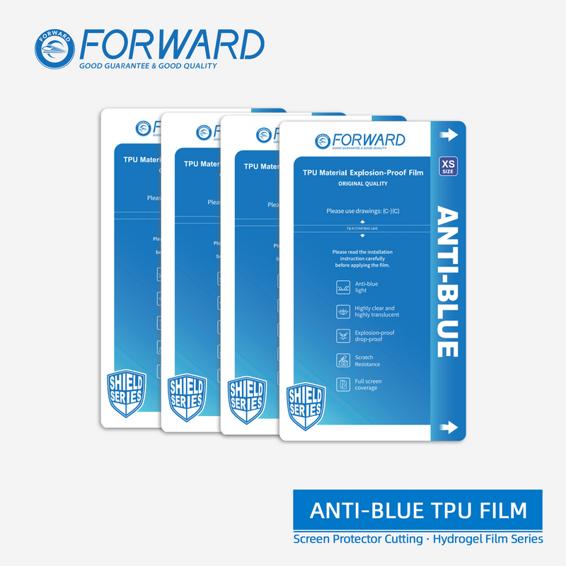 Forward 7" Anti-blue Flexible Explosion-proof Film (XS) (50 Pieces)