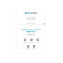 FORWARD 9 inch High Clear Flexible Explosion-proof Film Mr. MINIT Special (50pcs)