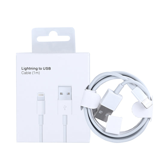 For Apple USB-A To Lightning Cable 100cm White Retail Box