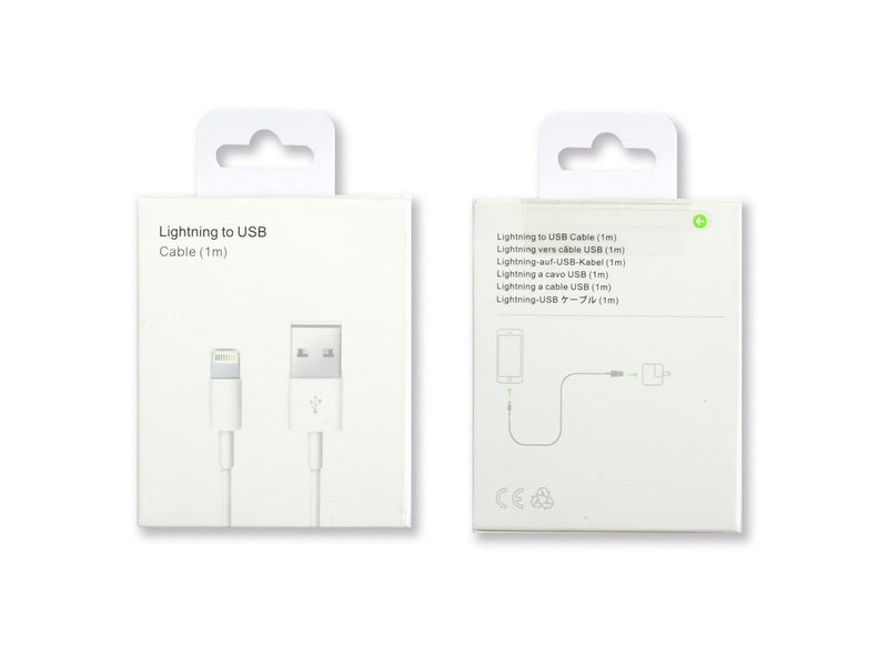 For Apple Cable USB-A To Lightning 1m Retail Box