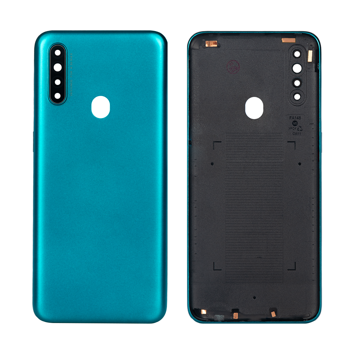 Oppo A31 Back Cover With Lens Lake Green OEM