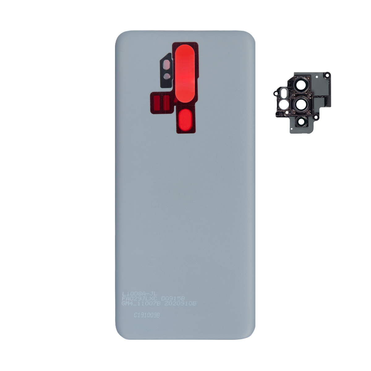 Oppo A5 (2020) Back Cover With Lens Dazzling White OEM