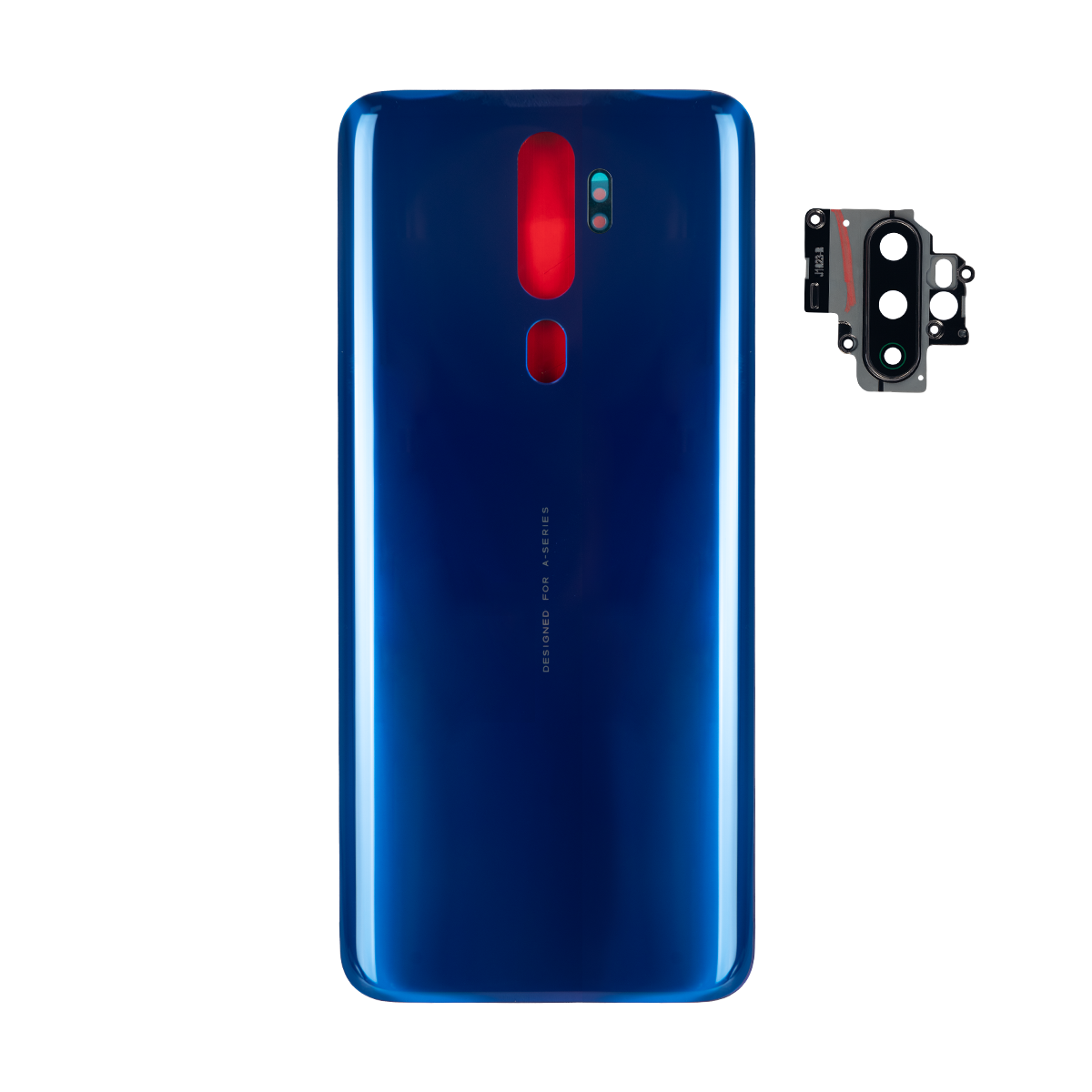 Oppo A9 (2020) Back Cover With Lens Space Purple OEM