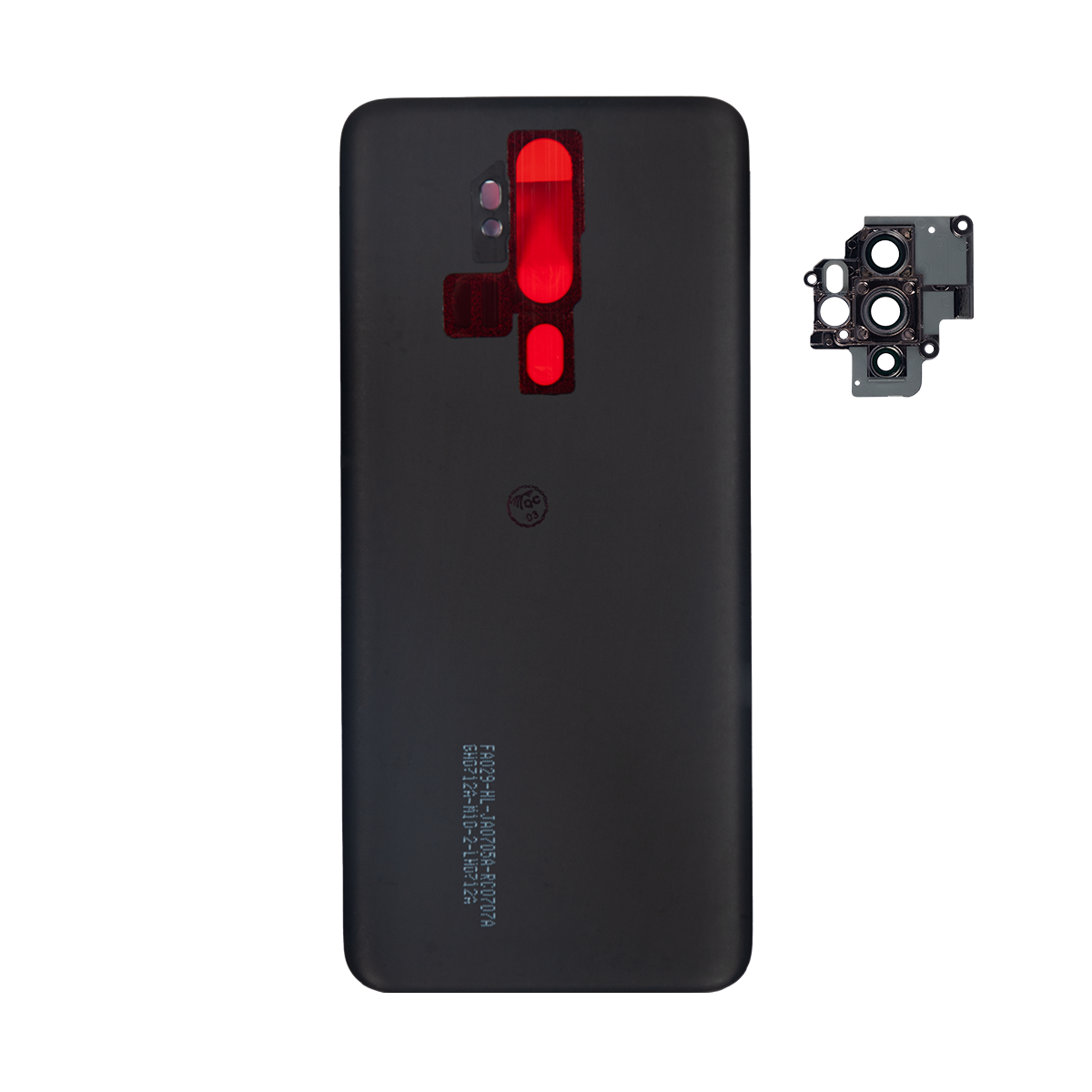 Oppo A9 (2020) Back Cover With Lens Space Purple OEM