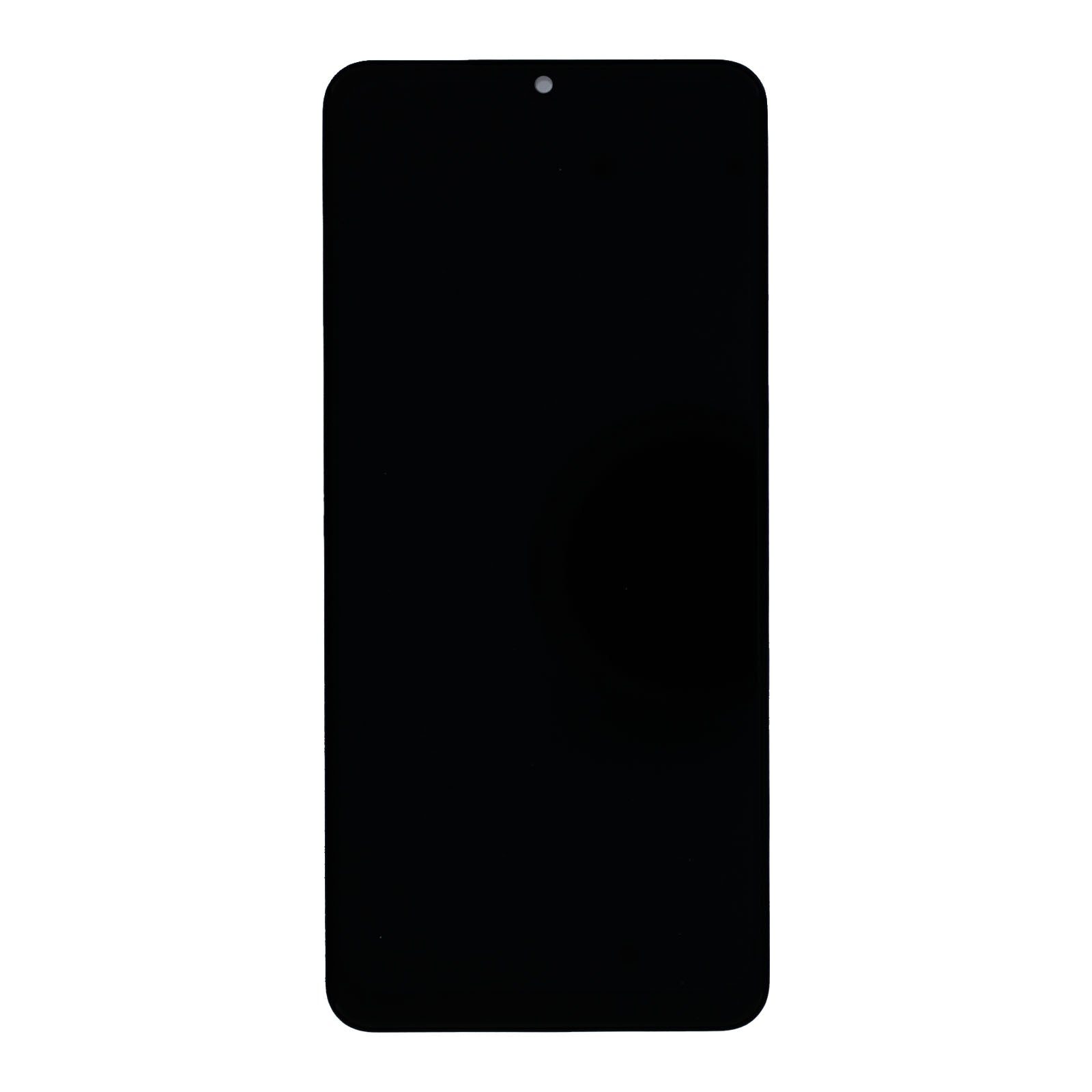 Samsung Galaxy A12s Nacho A127F Display And Digitizer With Frame Black Service Pack