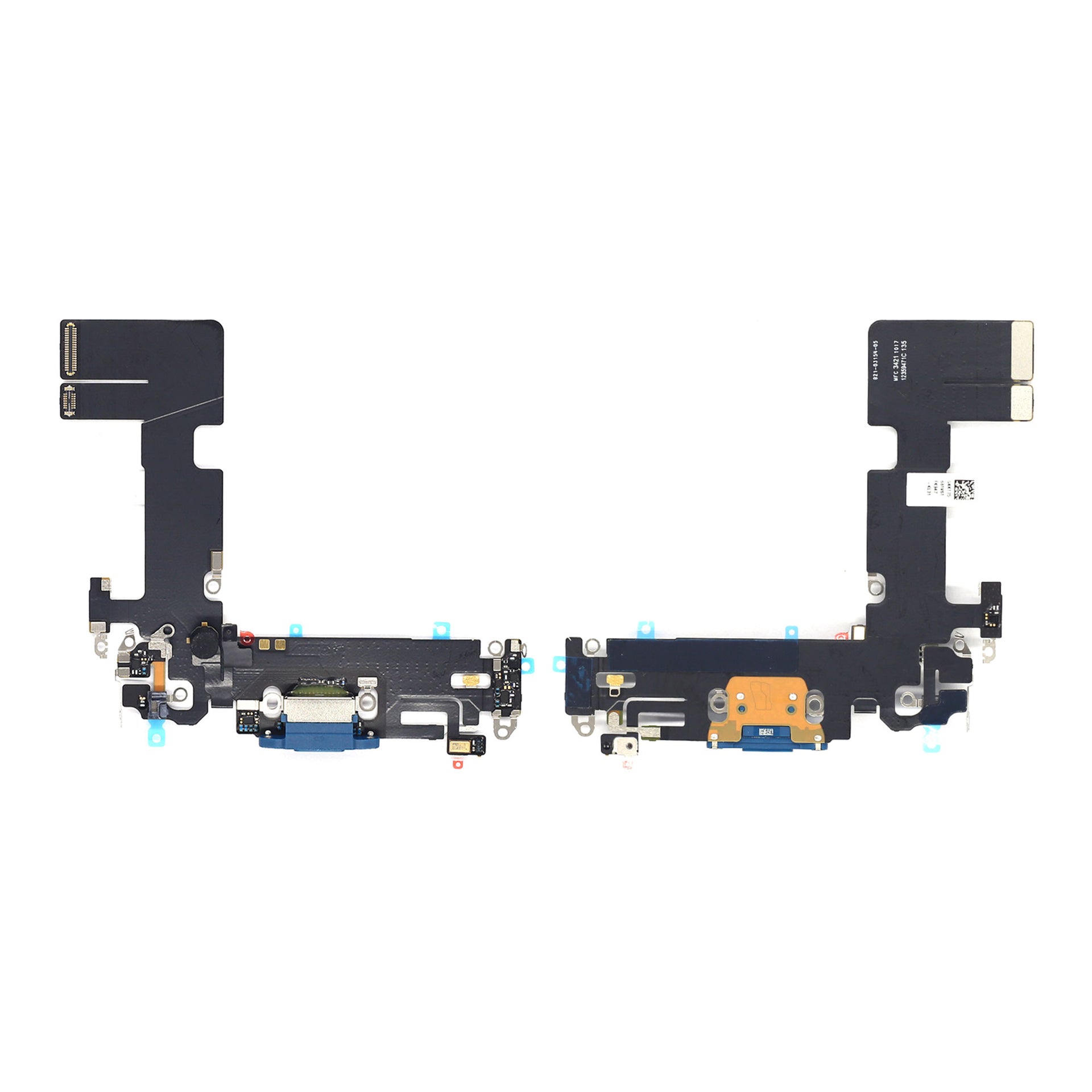 For Apple iPhone 13 System Charging Flex Blue Pulled