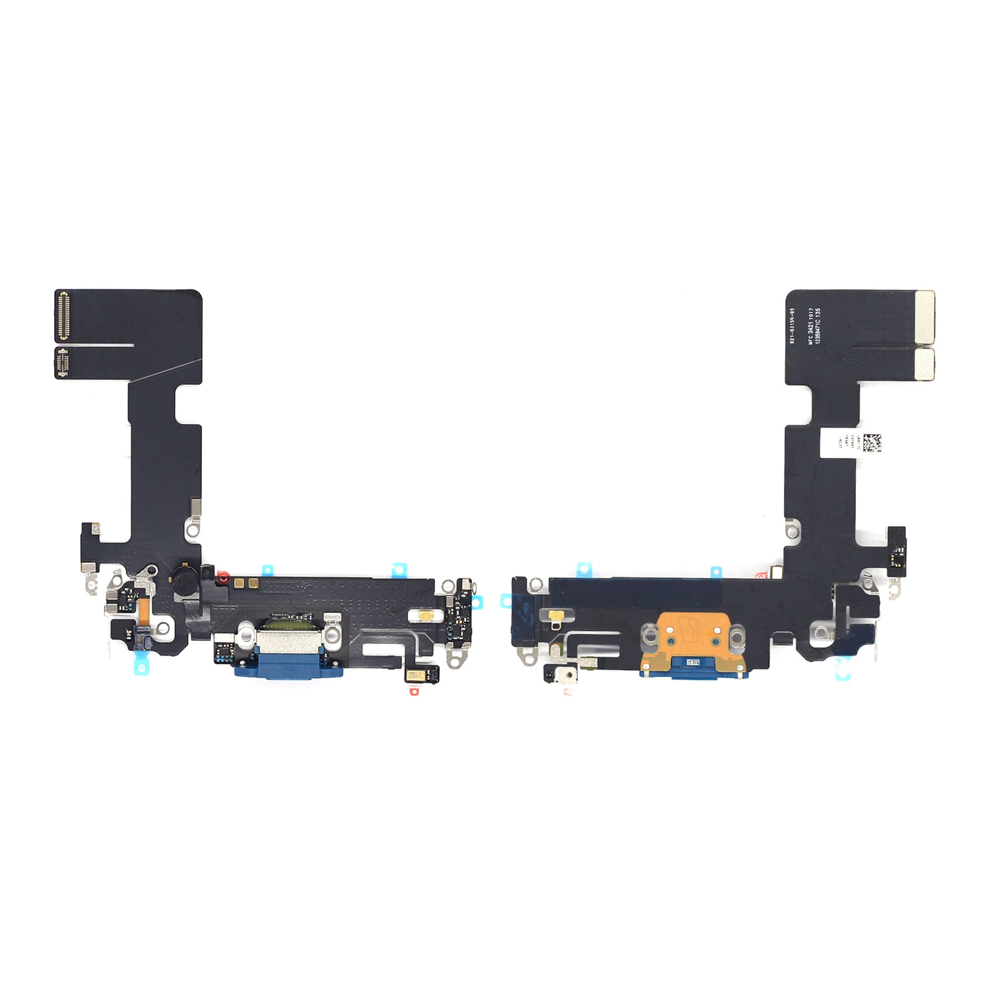 For Apple iPhone 13 System Charging Flex Blue Pulled