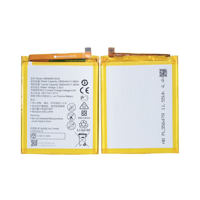 Huawei P20 Lite, P10 Lite, P9, P9 Lite, P Smart, Honor 8, P8 Lite (2017) Battery HB366481ECW OEM