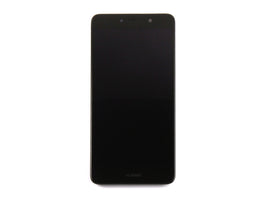 Huawei Y7 Display And Digitizer With Frame Black OEM