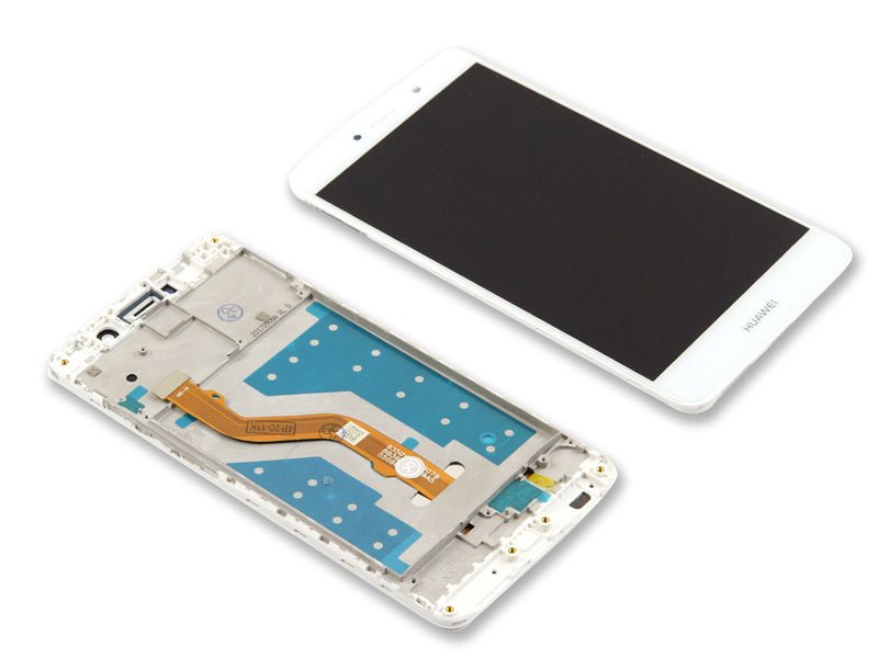 Huawei Y7 Display And Digitizer Complete White