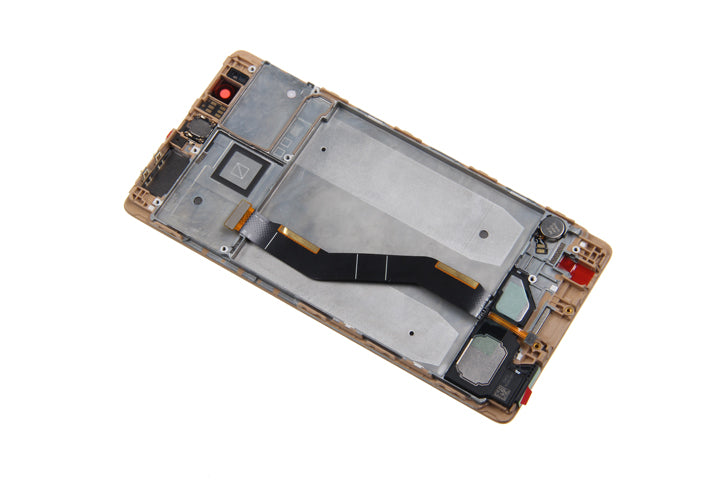 Huawei P9 Plus Display And Digitizer With Frame Gold OEM