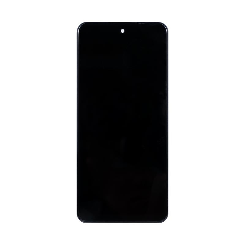 Motorola Moto G54, G54 Power Display And Digitizer With Frame Black Service Pack