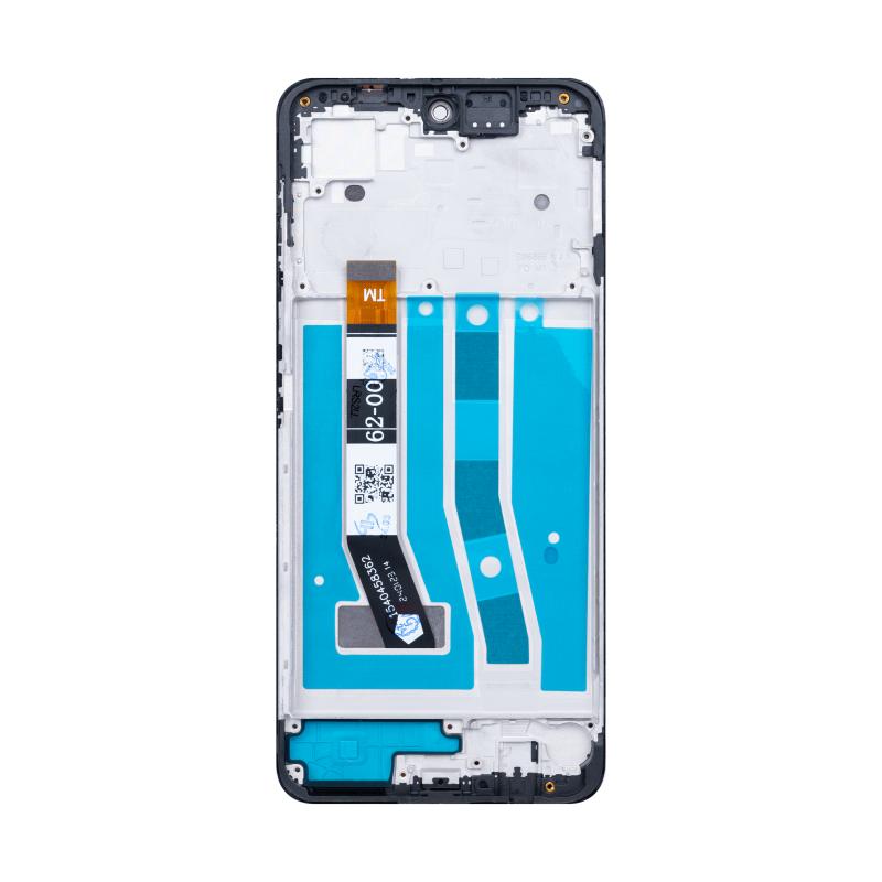 Motorola Moto G54, G54 Power Display And Digitizer With Frame Black Service Pack