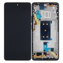 Xiaomi 11T Pro Display And Digitizer With Frame Meteorite Grey Service Pack