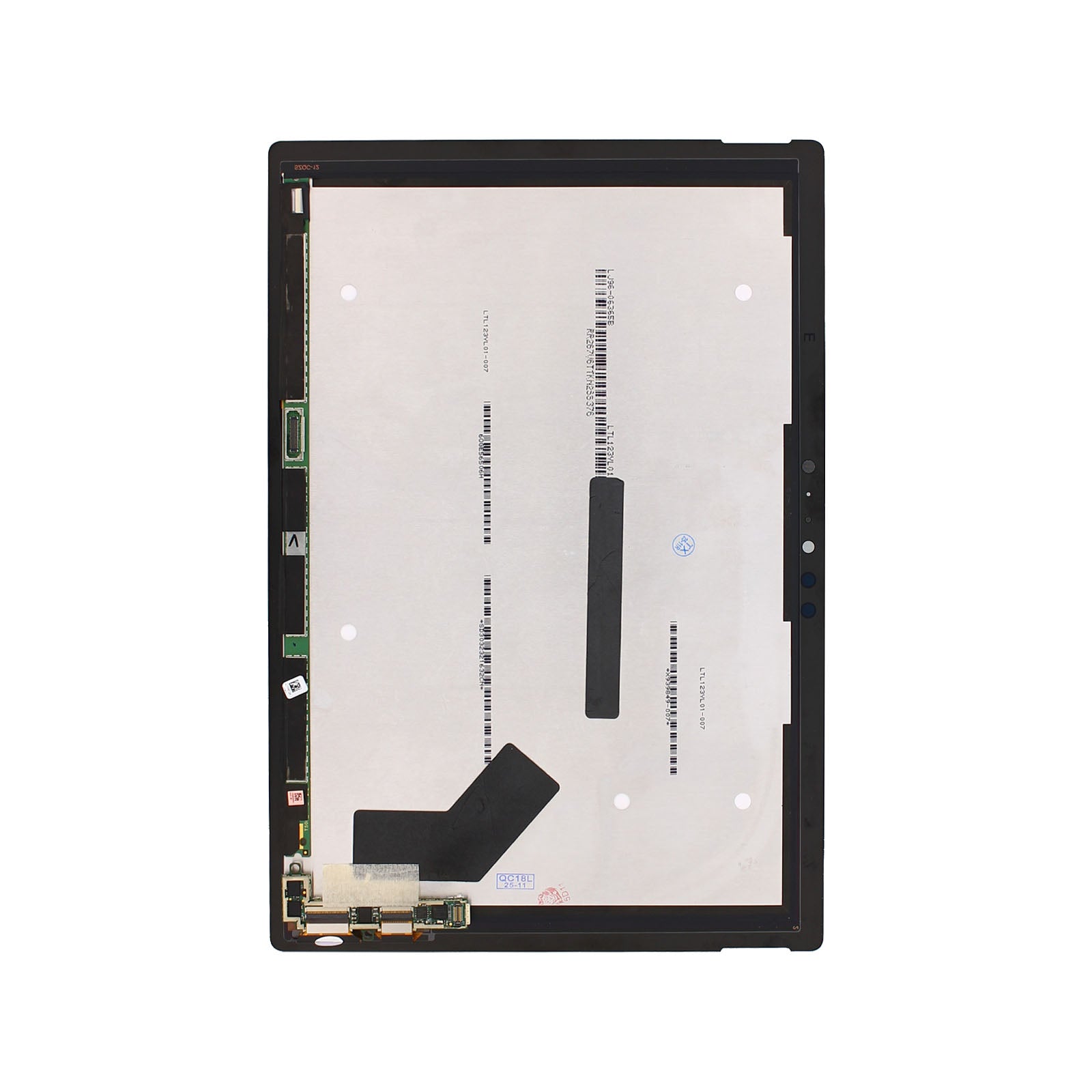 Microsoft Surface Pro 4 Display And Digitizer With Compatible Board Black Refurbished