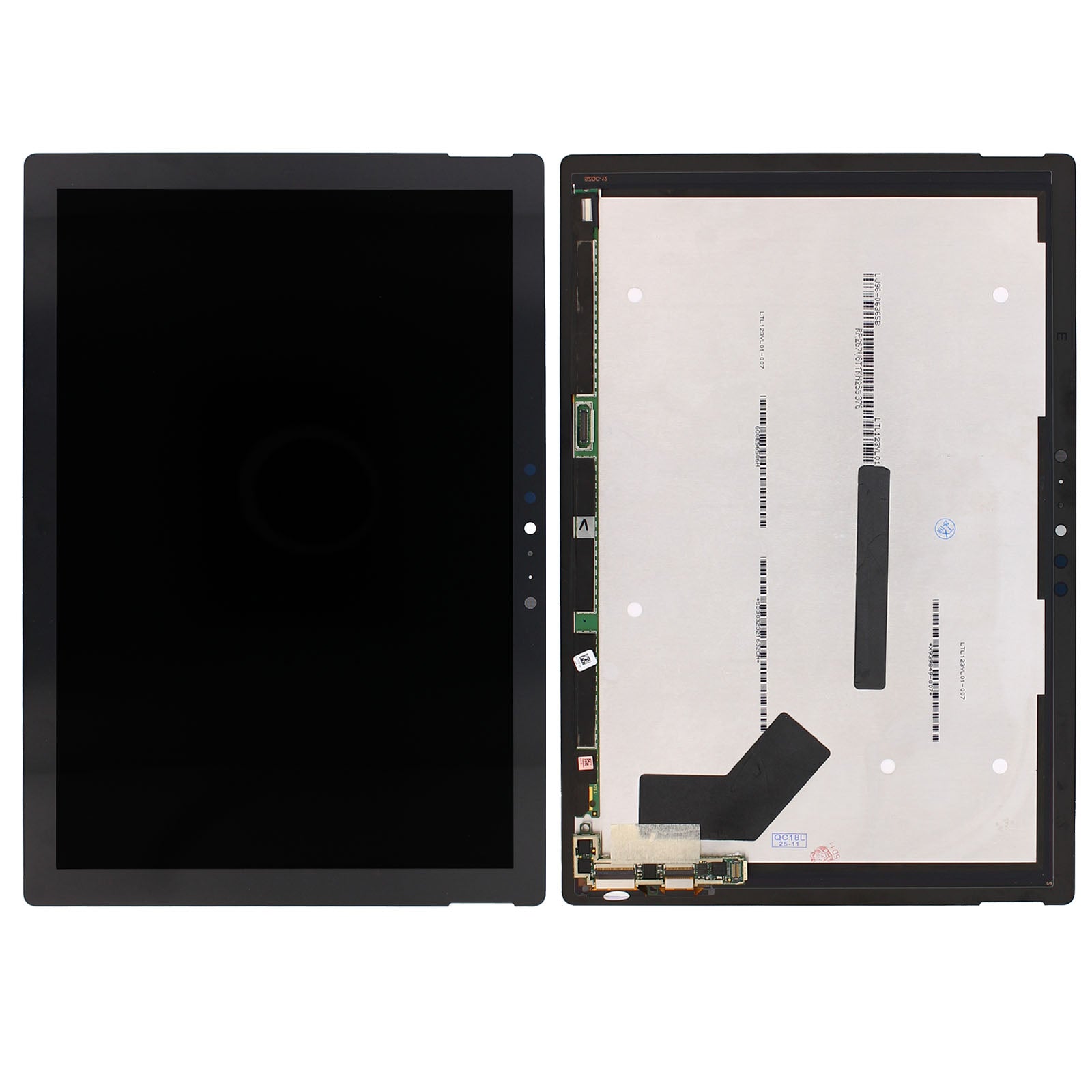 Microsoft Surface Pro 4 Display And Digitizer With Compatible Board Black Refurbished
