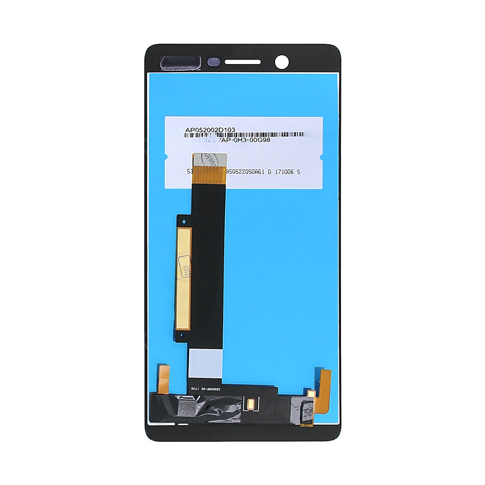 Nokia 7 Display And Digitizer Without Frame Black OEM