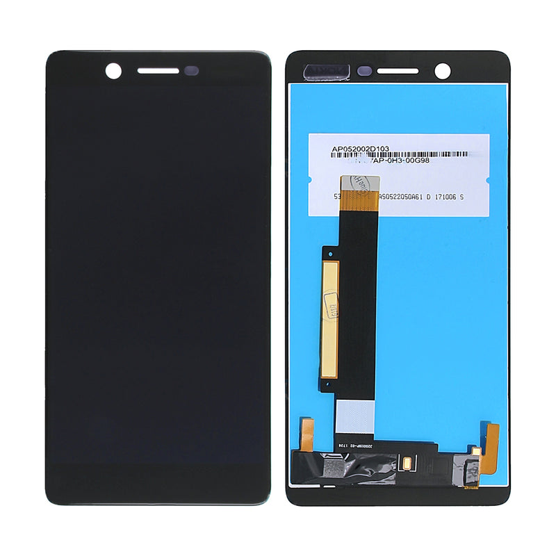 Nokia 7 Display And Digitizer Without Frame Black OEM