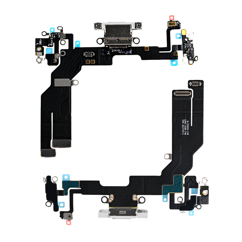 For Apple iPhone 16e System Charging Flex White Pulled